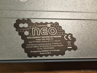 Klávesnice Connect IT NEO Compact CKB-3589-CS, CZ/SK (CKB-35 - 3
