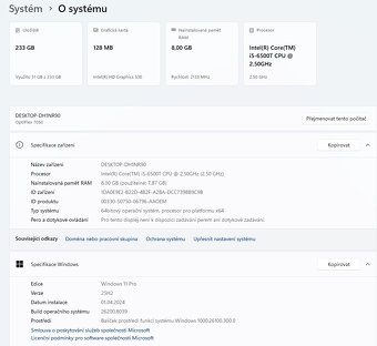 Dell OptiPlex 7050 mini multimedia,i5-6500T,WIN 11,SSD 250GB - 3