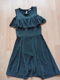 Sváteční dívčí  šaty vel 158 - 3