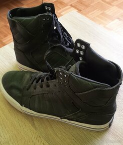 Pánské černé boty Supra, vel. 42,5 - 3