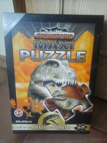 Puzzle O Cipískovi + Puzzle Maxi Dino - 3