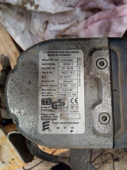 Nezávislé benzínové topení Eberspacher B5W S - 3