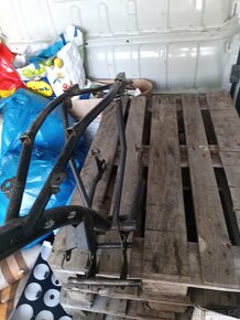 JAWA 90 rám + vidlice vrchní díl zdarma. - 3