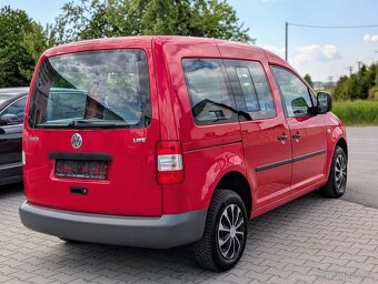 VW CADDY LIFE 1.4 16V 59kW KLIMA 1.MAJITEL - 3