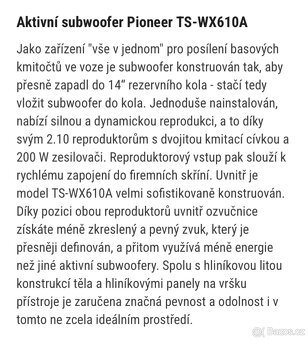 Pioneer TS WX610A - 3