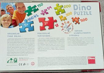 🚗✨ Puzzle Disney Pixar Auta 2 – 4x54 dílků | Perfektní stav - 3