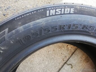 Použité letní pneumatiky Kumho 195/55 R15 85H - 3
