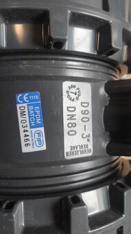 PVC Kulový ventil DN80 D90 - 3 - 3