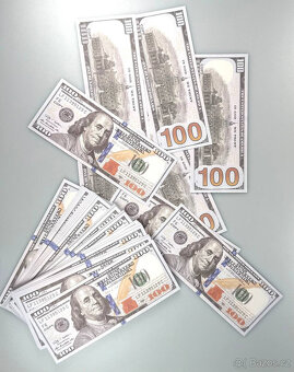 Kopie amerických bankovek 100 USD – 100 ks (10 000 USD) - 3