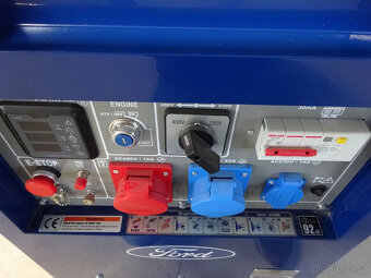 Dieselový generátor Ford FDT10200SE 400V 230V 7900 W generát - 3