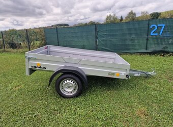 Přívěsný vozík AGADOS D-206cm, Š-125cm, STK na 6 let - 3