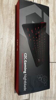 Herní klávesnice CZC.Gaming Nightblade, Outemu Red, RGB LED - 3
