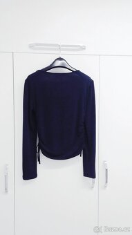 Tmavě modré tričko vel. S   zn. TRENDY OL - 3