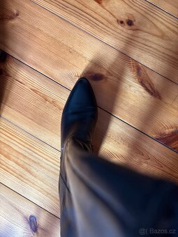 Kožené kozačky Tamaris - 3