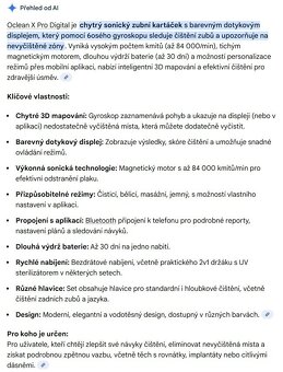 Sonický zubní kartáček Oclean X Pro Digital - 3