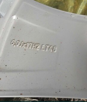 Audi kola 17” et48 5x112 - 3