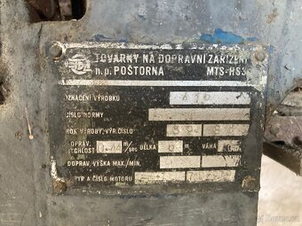 Pásový dopravník - 3