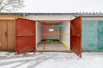 Pronájem Garáže, 16 m², Veselí nad Moravou - 3