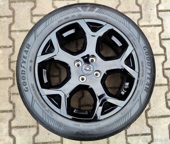 Alu kola originál Opel Mokka 4x108 R18 KRÁSNÁ TOP SADA - 3
