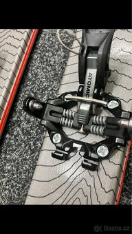 Skialpový komplet Atomic Backland 163 Cm super stav - 3