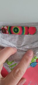 Dívčí triko Desigual s dl.rukávem cípaté 122 - 3