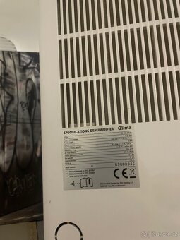 Vysoušeč Qlima DD108 White - 3