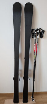 Sjezdový komplet lyže Fischer, boty Nordica, hůlky Leki - 3