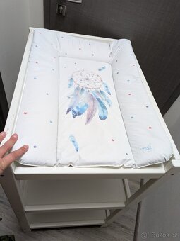 Přebalovací pult Klups + přebalovací měká podložka - 3