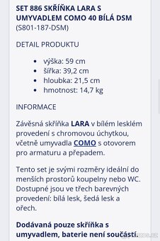 Koupelnová skříňka - 3