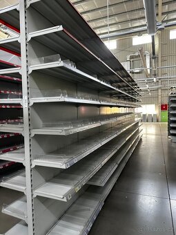 Plechové regály oboustranné - 3