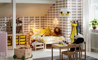 Sniglar Ikea dětská postel s roštem i matrací - 3