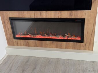 Elektrický krb Aflamo Royal 50 1500W š.126 cm - 3