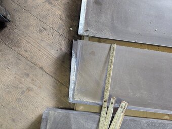 venkovní parapety - elox hliník - 3