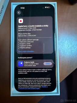 Prodám iPhone 16 Pro Max  256 GB– TOP stav - 3