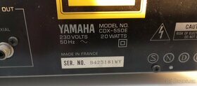 YAMAHA CDX-550E a YAMAHA KX-330 - 3