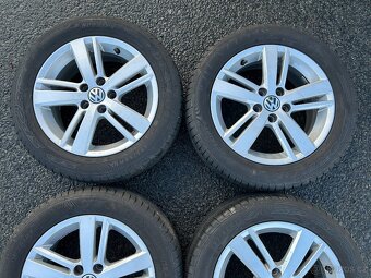 Original letní kola VW Stratford 5x100 6J ET40 195/55 R15 - 3