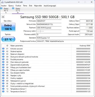 M.2 NVMe SSD Samsung 980 500GB - 3