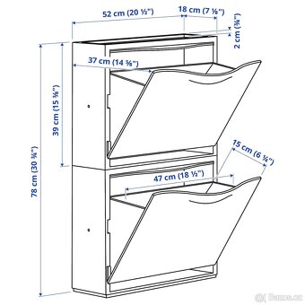 6x IKEA botník TRONES - 3