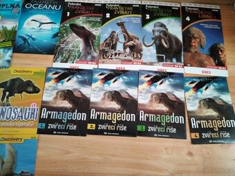 DVD s dokumentárními filmy pravěká zvířata, monstra - 3