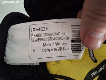 Holeně BAUER S19 SUPREME 2S PRO YTH 8" - 3