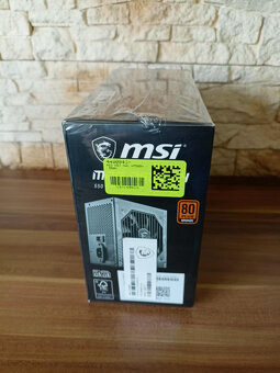 Kvalitní zdroj MSI MAG A550BN - 550W, 80+ BRONZE, NOVÝ - 3