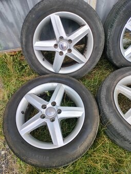 4ks alu disky orig. Seat 5x112 r16 205/55 r16 - 3