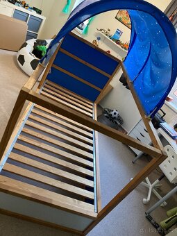 IKEA KURA oboustranná postel 90x200cm (2x) - 3