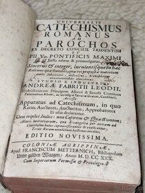 starožitná kniha r. 1730 - 3