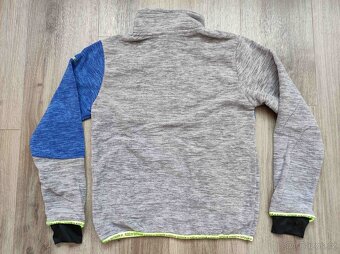 Chlapecká fleecová mikina na zip Kugo nová - 3