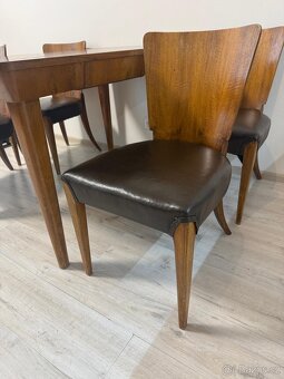 Jídelní set – stůl + 4 židle, halabalovský styl - 3