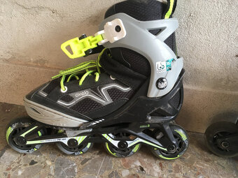 Dětské in-line brusle, dívčí, vel.35-38 - 3