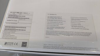 NOVÝ, ZÁRUKA 2 ROKY Apple MacBook Pro 13" 2017 i5 8/256 - 3