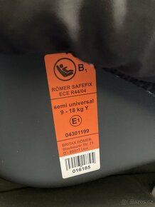 Autosedačka Britax Römer - 3