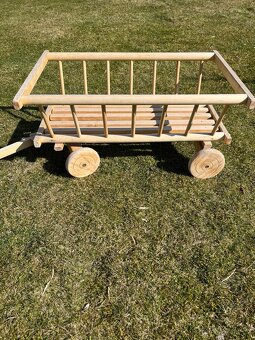 Dřevěný trakař - 3